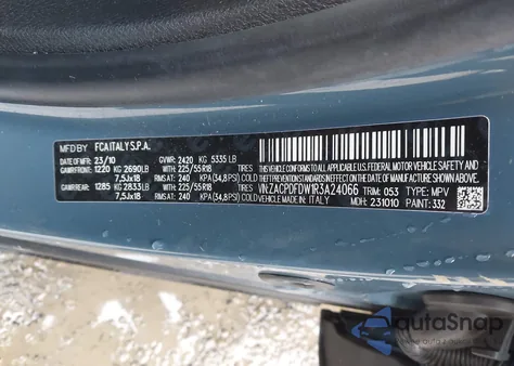 2024 Dodge Hornet R/T Plus Eawd from USA, damaged, VIN ZACPDFDW1R3A24066